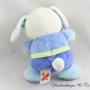Stuffed dog NICOTOY blue bell heart