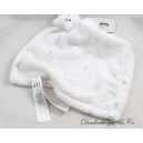 Manta de peluche Star Flat PRIMARK Baby White Cloud Grey Edredón para bebé 28 cm