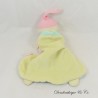 Flat cuddly toy COROLLE Zest d'Amour pink, green and yellow22 cm