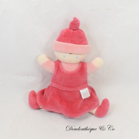 Pixie Kuscheltier COROLLA weinrot Himbeerrassel 20 cm Pixie Kuscheltier COROLLA weinrot Himbeerrassel 20 cm