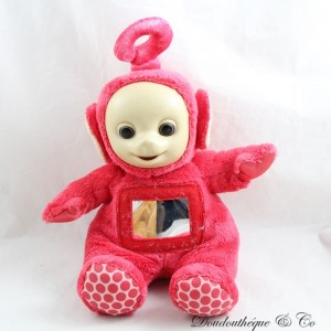 Plush Po TELETUBBIES Red Mirror Belly and Bell Seated 25 cm