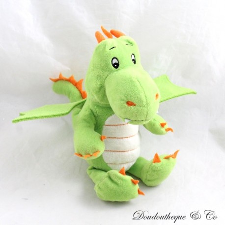 FERRERO KINDER dragon plush green orange 23 cm