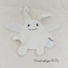 Flat cuddly toy rabbit TROUSSELIER Swaddle white 30 cm