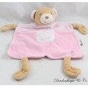 Flat Bear Cuddly Toy, BESTEVER Pink Heart