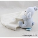 Sheepskin handkerchief cuddly toy BABY NAT lambskin blue