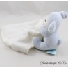 Sheepskin handkerchief cuddly toy BABY NAT lambskin blue