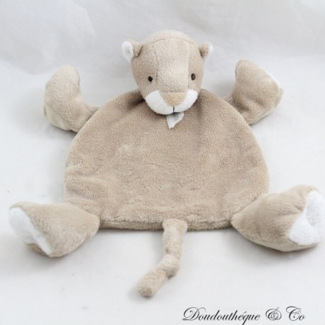 Löwe flache Kuscheldecke HAPPY HORSE Loulou Tuttle beige braun 28 cm Löwe flache Kuscheldecke HAPPY HORSE Loulou Tuttle beige braun 28 cm