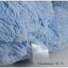 Peluche XXL mouton PEDIATRIL AVENE bleu blanc spirales 80 cm