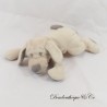Dog cuddly toy HAPPY DAYS grey white elongated 22 cm