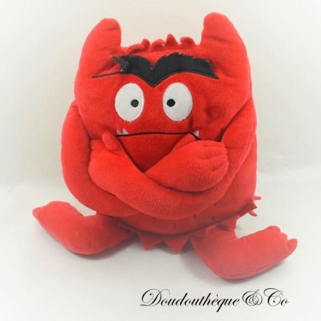 Peluche Monstre Rouge LA COULEUR DES EMOTIONS ANNA LLENAS 28 cm