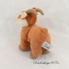 Peluche chamois ou bouquetin CREATIONS DANI chiné blanc marron 13 cm