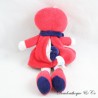 Doll cuddly toy SUGAR D'ORGE pacifier clip red