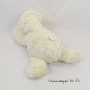 Polar Bear Plush SIA White Lying Down 25 cm