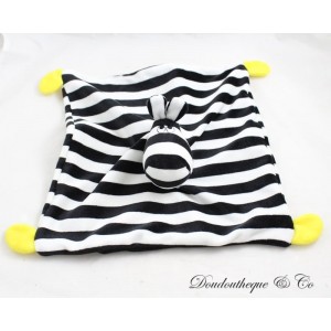 IKEA Klappa Zebra flaches Kuscheltier mit schwarz weiß gestreiften gelb gestreiften Beinen 27 cm