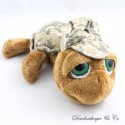 Shelby RUSS BERRIE tortuga de peluche de camuflaje militar caparazón y gorra 25 cm