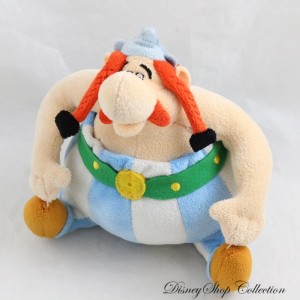 Peluche Obélix DELTA SPORT Astérix et Obélix BD Goscinny Uderzo Lidl 17 cm