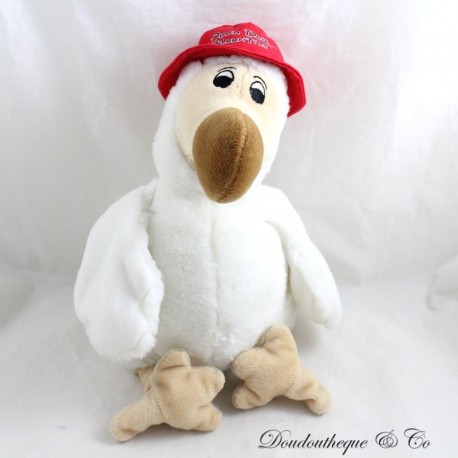 Teddyvogel Plüschtiere Mauritius männlich blauer Schwanz rote Mütze 35 cm Teddyvogel Plüschtiere Mauritius männlich blauer Schwanz rote Mütze 35 cm