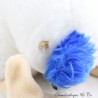 Peluche oiseau dodo WALLY PLUSH TOYS Mauritius mâle queue bleue bonnet rouge 35 cm