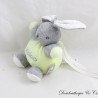 KALOO Zen Mini Rabbit Cuddly Toy, Grey Green