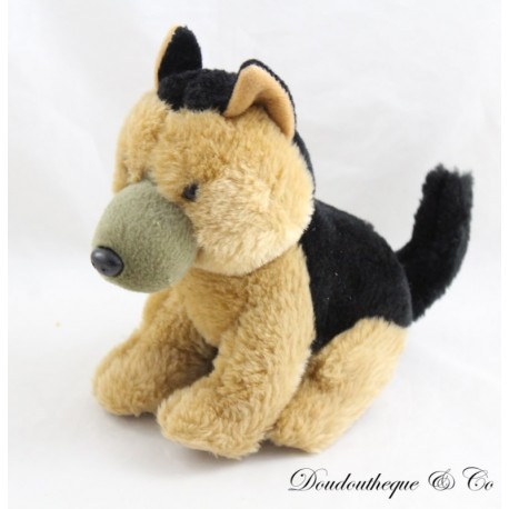 Kuschelhund JEMINI Deutscher Schäferhund Braun Schwarz Sitzend 18 cm Kuschelhund JEMINI Deutscher Schäferhund Braun Schwarz Sitzend 18 cm