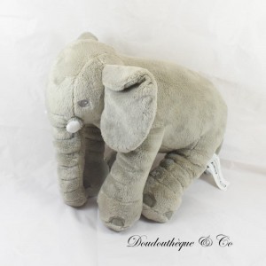 IKEA Kapplar Grauer sitzender Elefant Plüsch 30 cm