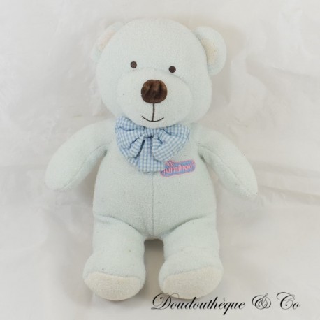 Teddy Bear LUMINOU JEMINI Glow-in-the-dark white 36 cm