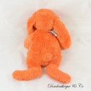 Stuffed Rabbit or Dog Vintage Orange TEDDY 30 cm