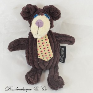 Peluche Ratos le rat BABY Les DEGLINGOS Souris marron 20 cm