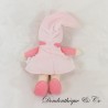Doudou poupée COROLLE Mademoiselle robe rose 25 cm