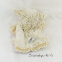 Doudou marionnette mouton CREATIONS DANI Marron beige 24 cm
