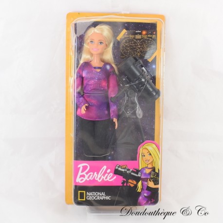 MATTEL National Geographic Astronomo Craft Barbie Bambola 2018
