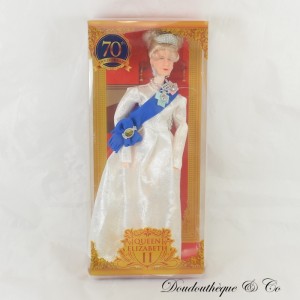 Königin Elisabeth II. 70 Geburtstag Modepuppe 29 cm