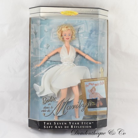 MONROE MATTEL The Legends of Hollywood Marylin Barbie Doll THE SEVEN YEAR ITCH (7 Years of Reflection) 1997