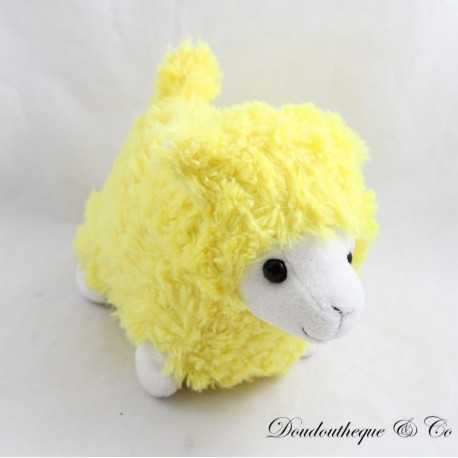 Long Hair Llama Plush Yellow