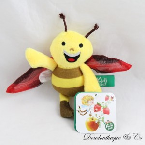 Werbe Kuscheltier Biene ANDROS Kidi Frucht