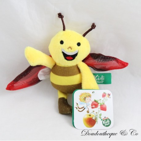 Peluche publicitaire abeille ANDROS Kidi fruit