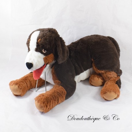 Cane GM di peluche IKEA Brown White Hoppig Bouvier Cane da Caccia 70 cm