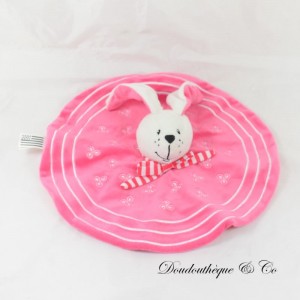 Rabbit cuddly toy Breizh TRADITION Breton Triskel pink Brittany 25 cm