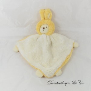 BUKOWSKI Bear Yellow Triangle Flat Blanket Disguised as a Rabbit 30 cm