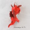 Porte clés Peluche dragon Hookfang DREAMWORKS Dragons Rouge 16 cm