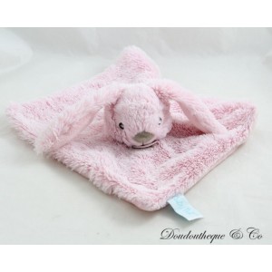 Kaninchen Flaches Kuscheltier, BABY NAT', Rosa Marshmallow, BN0218, 25 cm