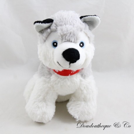 Collar husky de peluche PRIMATIS rojo