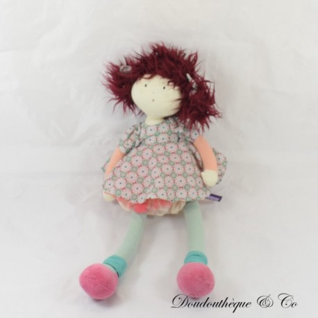 Jeanne MOULIN ROTY Puppe Das kokette rosa Pflaumenkleid 38 cm Jeanne MOULIN ROTY Puppe Das kokette rosa Pflaumenkleid 38 cm
