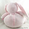 Plush Bunny Pyjama Organizer BABY NAT' Les Toudoux pink BN0273 45 cm
