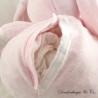 Plush Bunny Pyjama Organizer BABY NAT' Les Toudoux pink BN0273 45 cm