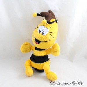Peluche abeille Willy PLAY BY PLAY Maya l'abeille jaune noir vintage 24 cm