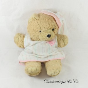 Peluche ours CHOSUN EUROPE Heart to heart bear vintage rose 45 cm