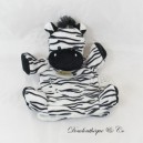 Peluche Zebra Pupazzo Bianco e Nero 22 cm