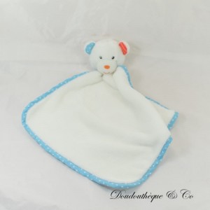 Flaches Bären-Kuscheltier NANJING KESTREL JURONG Zd Trading White Bell 40 cm