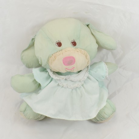 Plüsch Hund Puffalump Stil Fallschirm Canvas Kleid Blau Grau 25 cm Plüsch Hund Puffalump Stil Fallschirm Canvas Kleid Blau Grau 25 cm